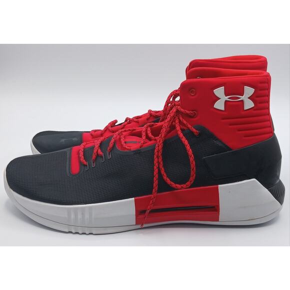 New w/o Box Under Armour Team Drive 4. Bk/Red. Size 14. $115 main image 5